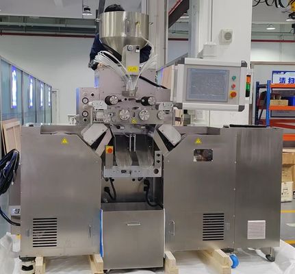 গুণ  High Torsion Stiffness Soft Gel Capsule Machine with Harmonic Reducer 5.5kw 16 Plunges কারখানা